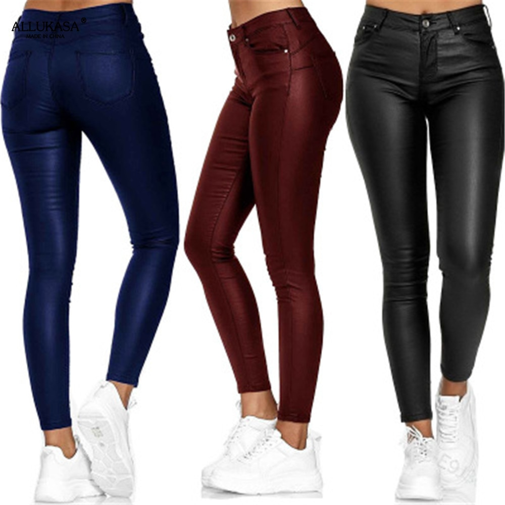 Dina – Stretch-Lederhose