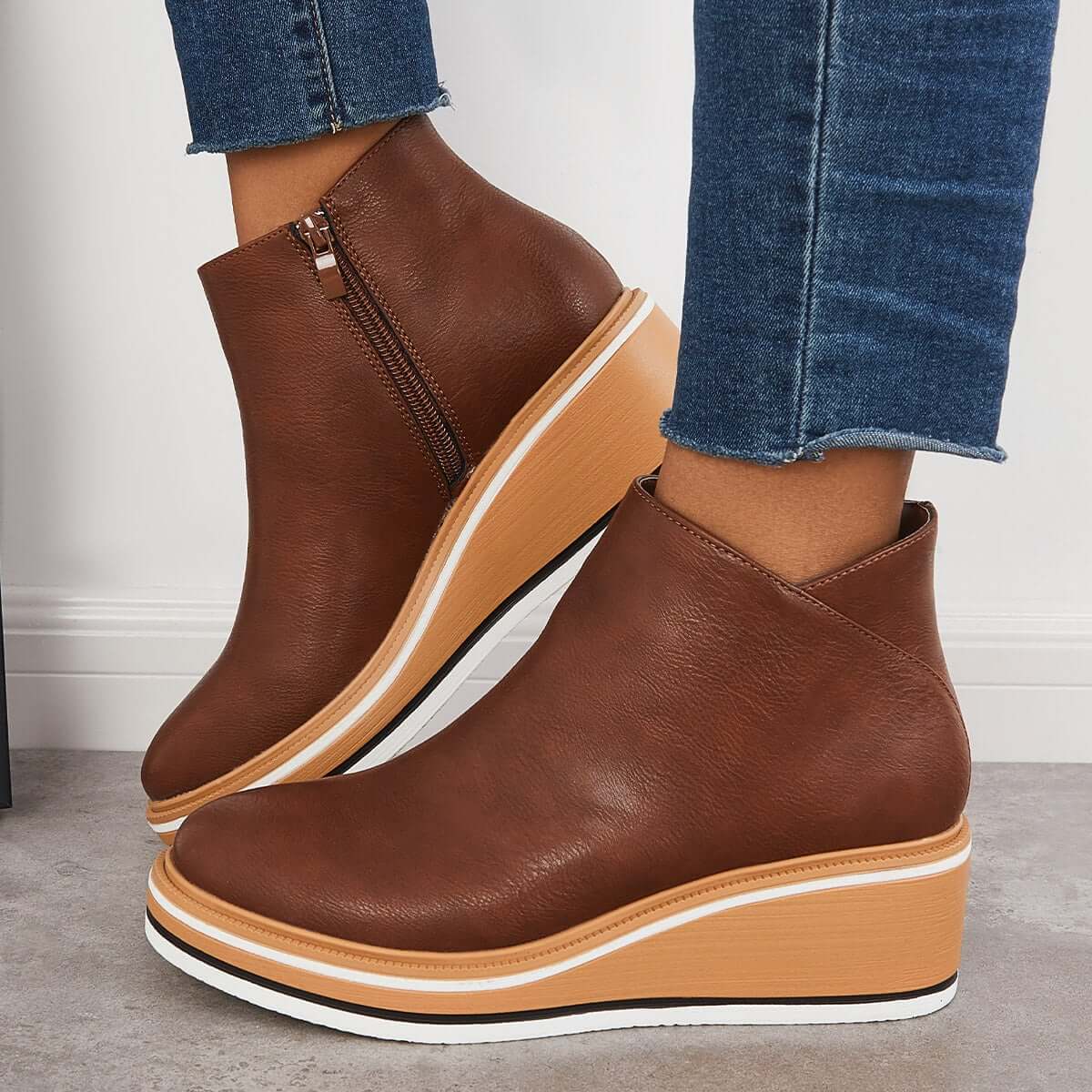 Nikkole - Komfortable Damen-Lederschuhe