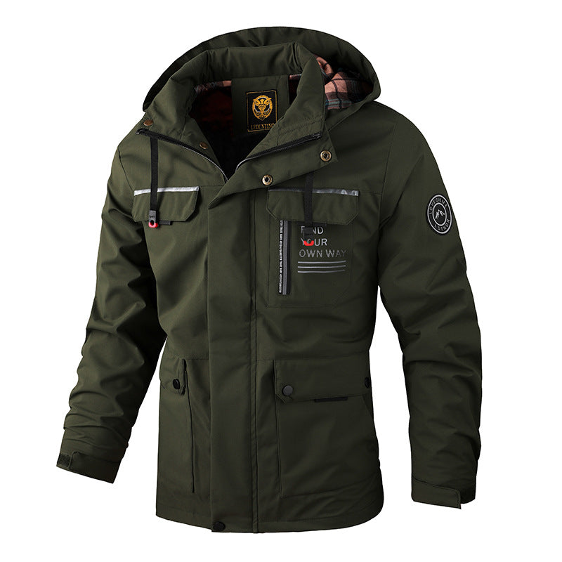 Gabriel - Herren-Winterjacke mit Kapuze, wasserfest