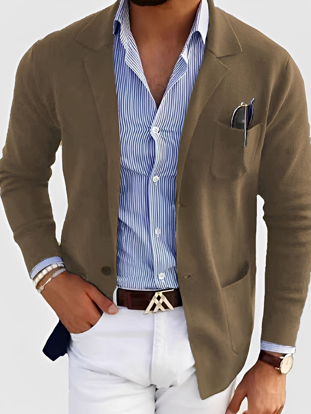 Jordan - Eleganter Herrenblazer mit Taschen