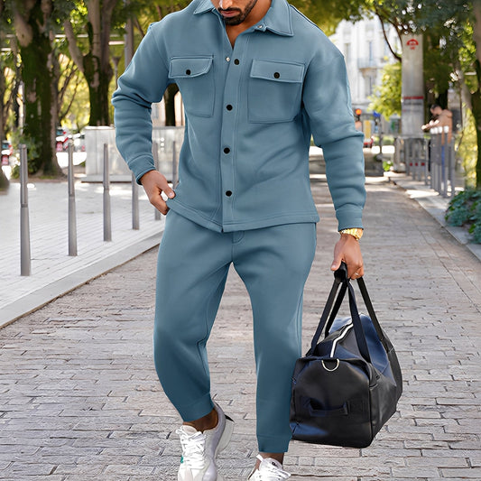 Kent - Schickes Slim-Fit-Set mit Hemd und Hose für Männer