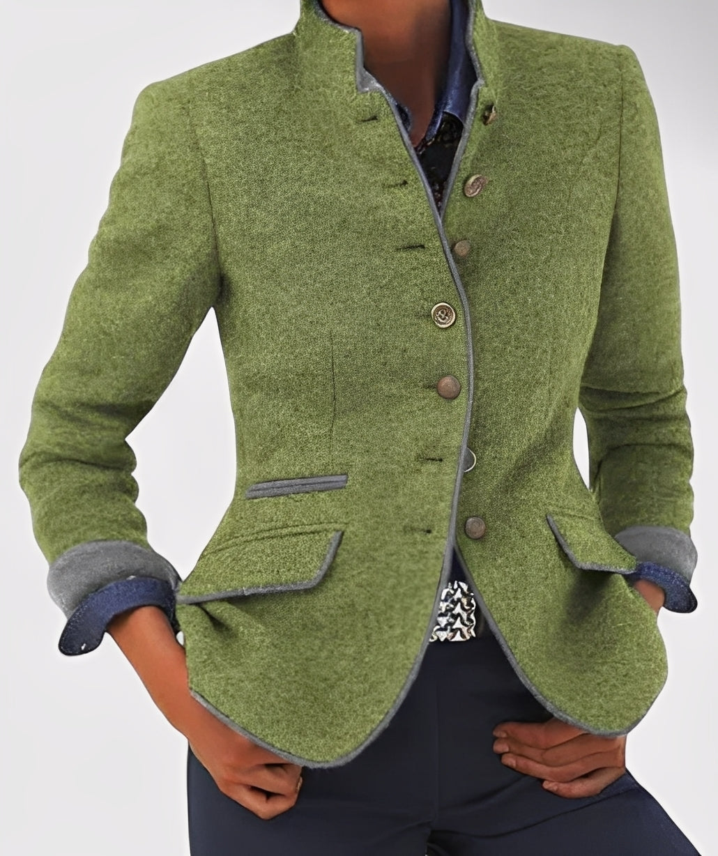 Kaelyn - Moderne Damenjacke mit Taschen für den Alltag