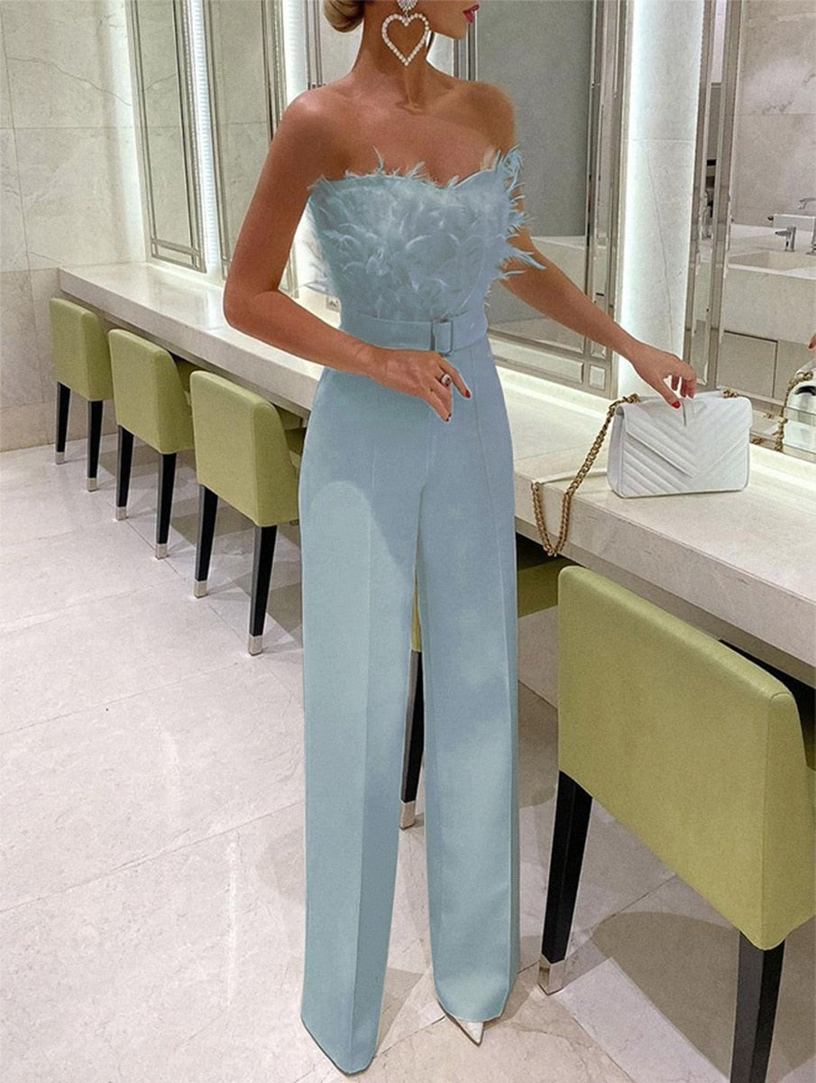 StyleLeap – Schicker Overall mit Röhrenoberteil