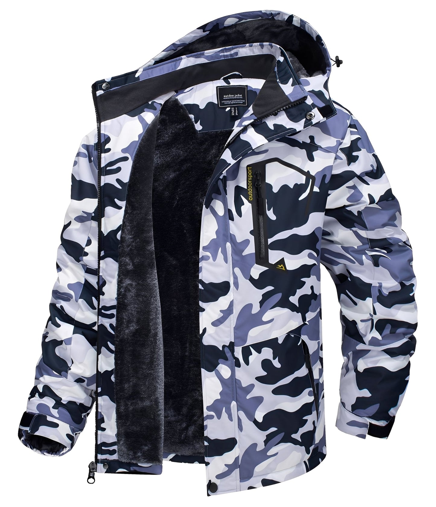 Marvyn - Moderne Männerjacke, wetterfest