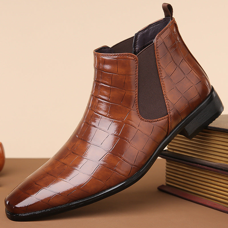 Gladwin - Elegante, glänzende Lederschuhe für Herren