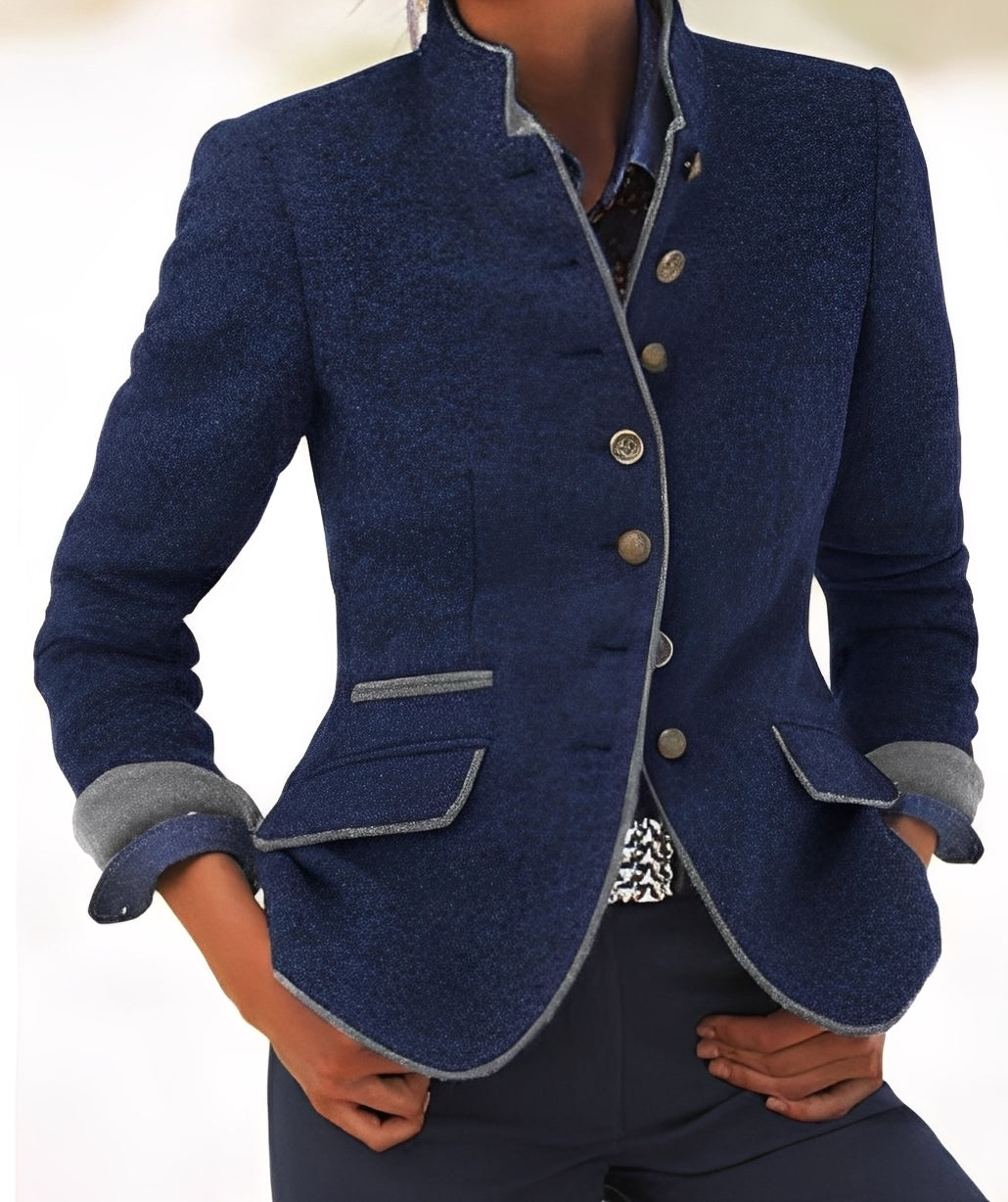 Kaelyn - Moderne Damenjacke mit Taschen für den Alltag