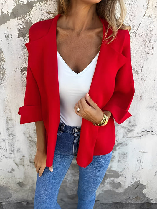 Angelle - Stilvoller und bequemer Damenblazer aus Wildleder