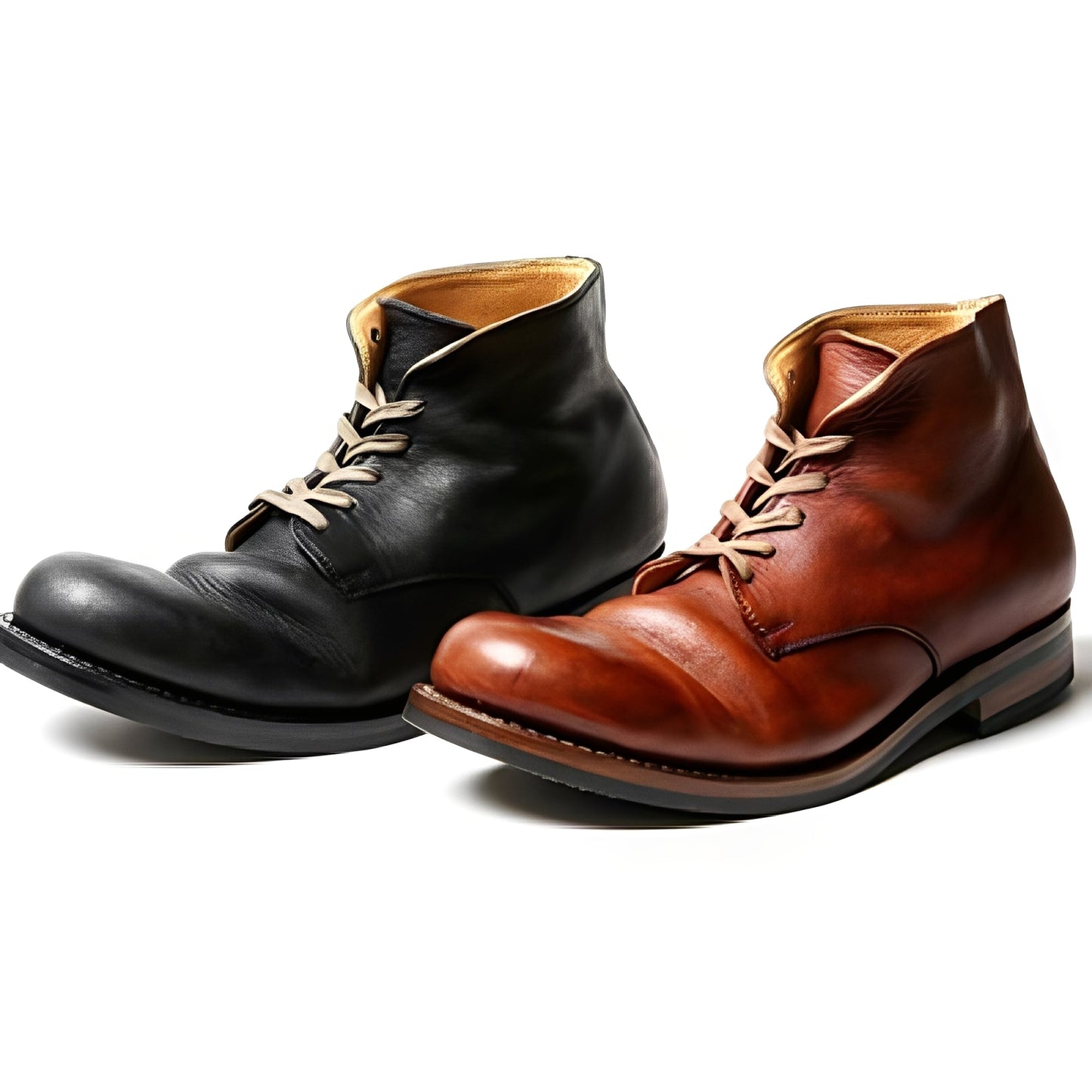 Roscoe - Klassische Herrenstiefel mit rundem Schaft