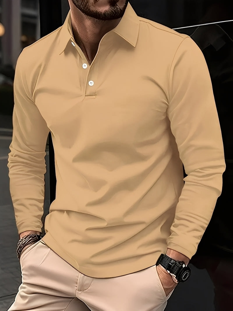Burton - Klassisches Herren-Langarm-Poloshirt