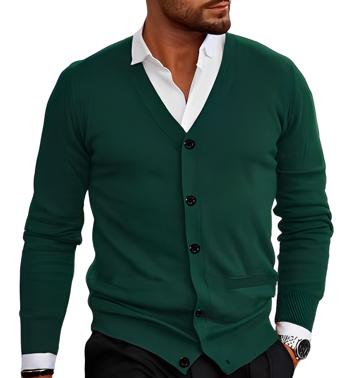 Bradley - Bequemer, leichter Herren-Cardigan