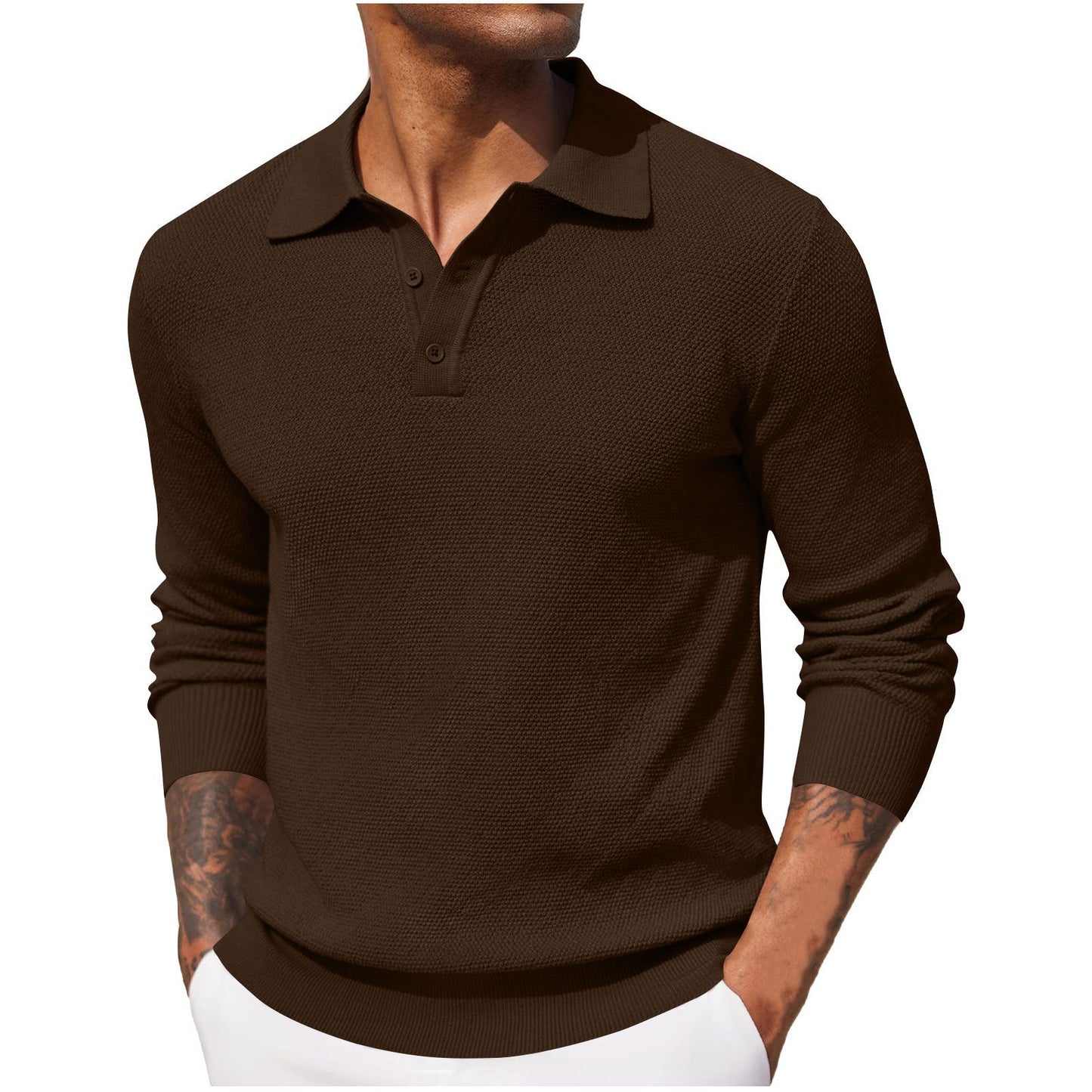 Harrison - Gemütliches Langarmshirt für Männer