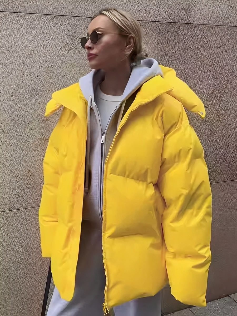 Loreen - Komfortable, warm gefütterte, locker sitzende Damenjacke
