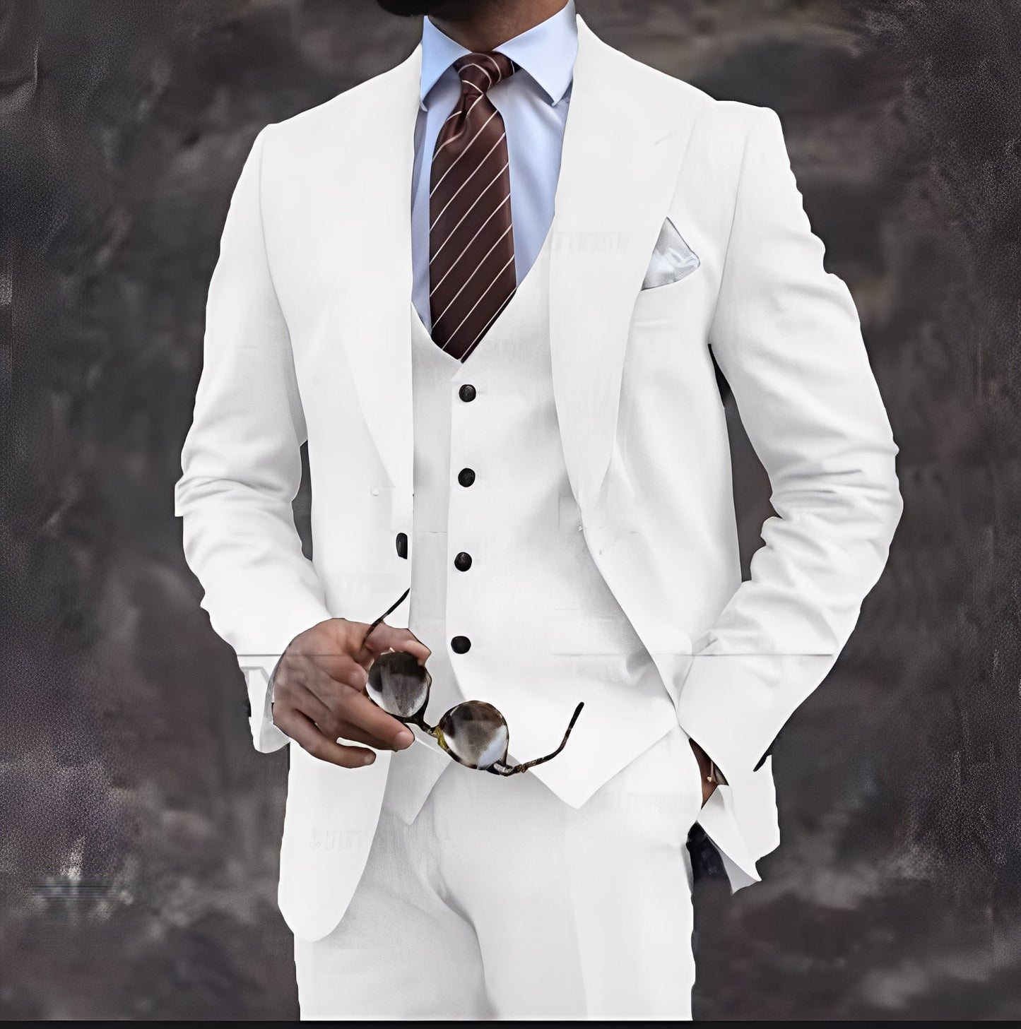 Cordell - Eleganter, formeller Herren-Dreiteiler