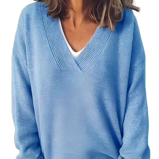 Camryn - Damenpullover aus lockerer Strickmode