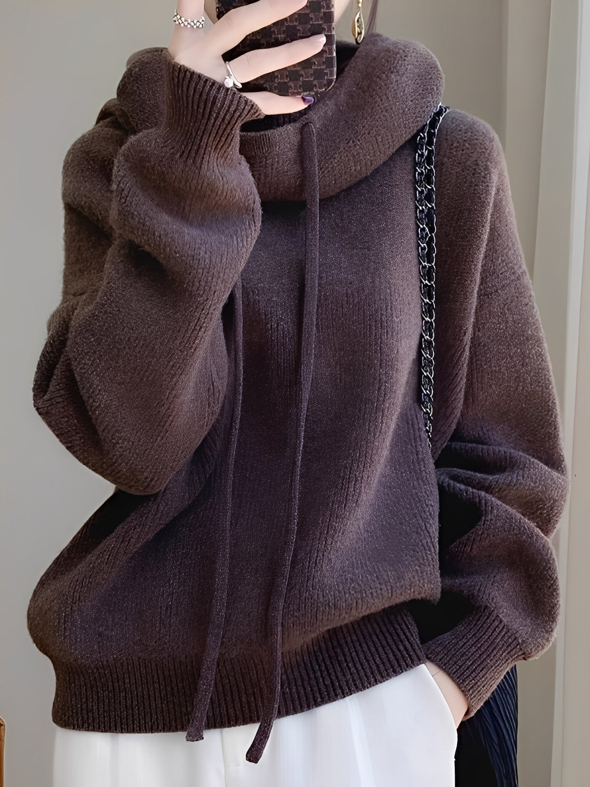 Roxane - Bequemer Damen-Hoodie aus Wolle