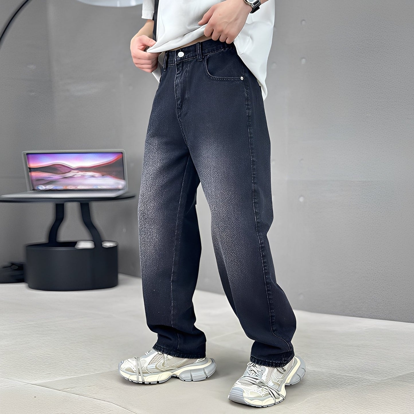 Wendell - Trendige Männerjeans mit bequemer Passform