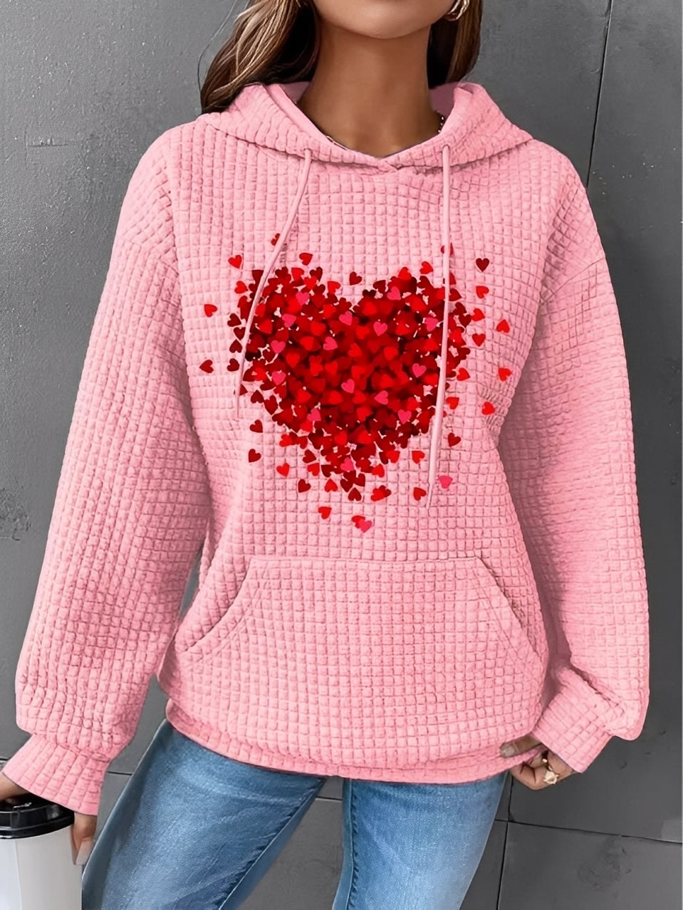 Berenice - Gedruckter Damen-Hoodie für Komfort