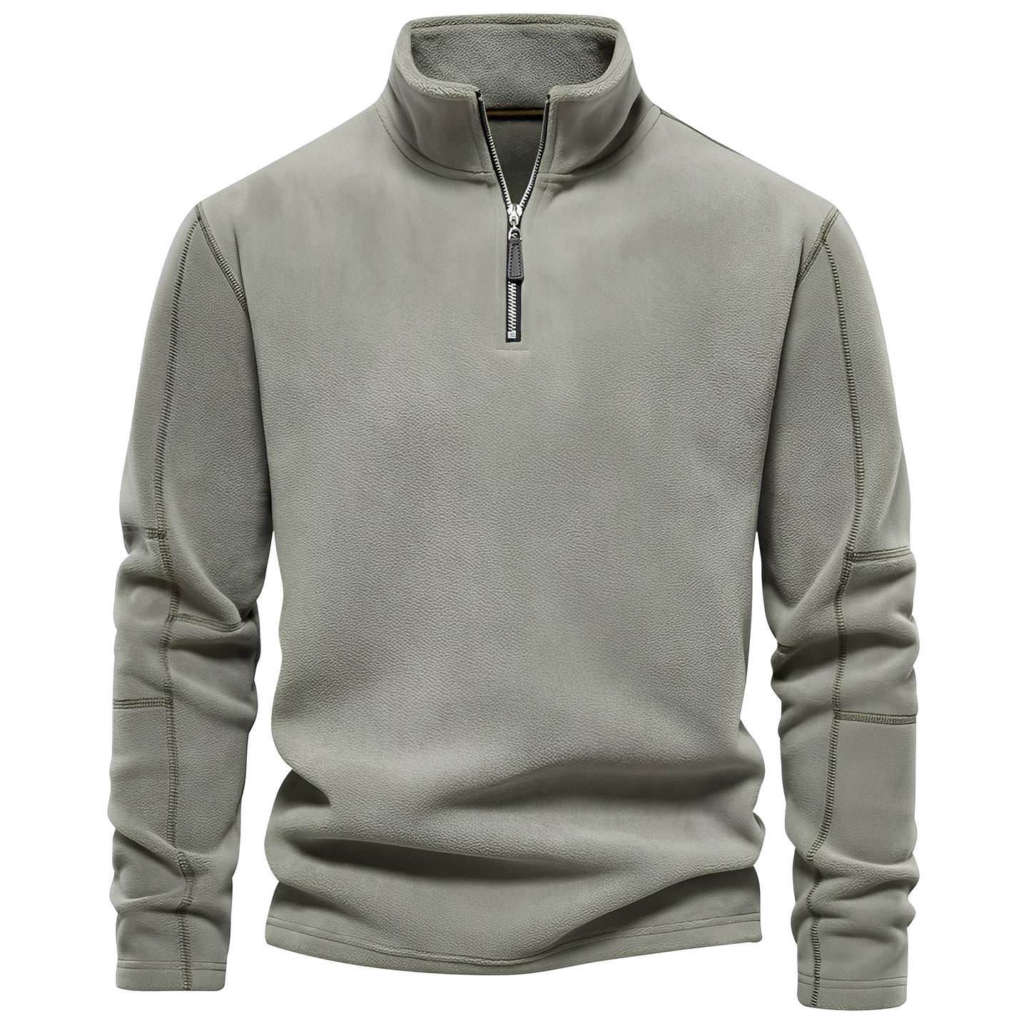 Nicholas - Stilvoller Herren-Fleecepullover mit Reißverschluss