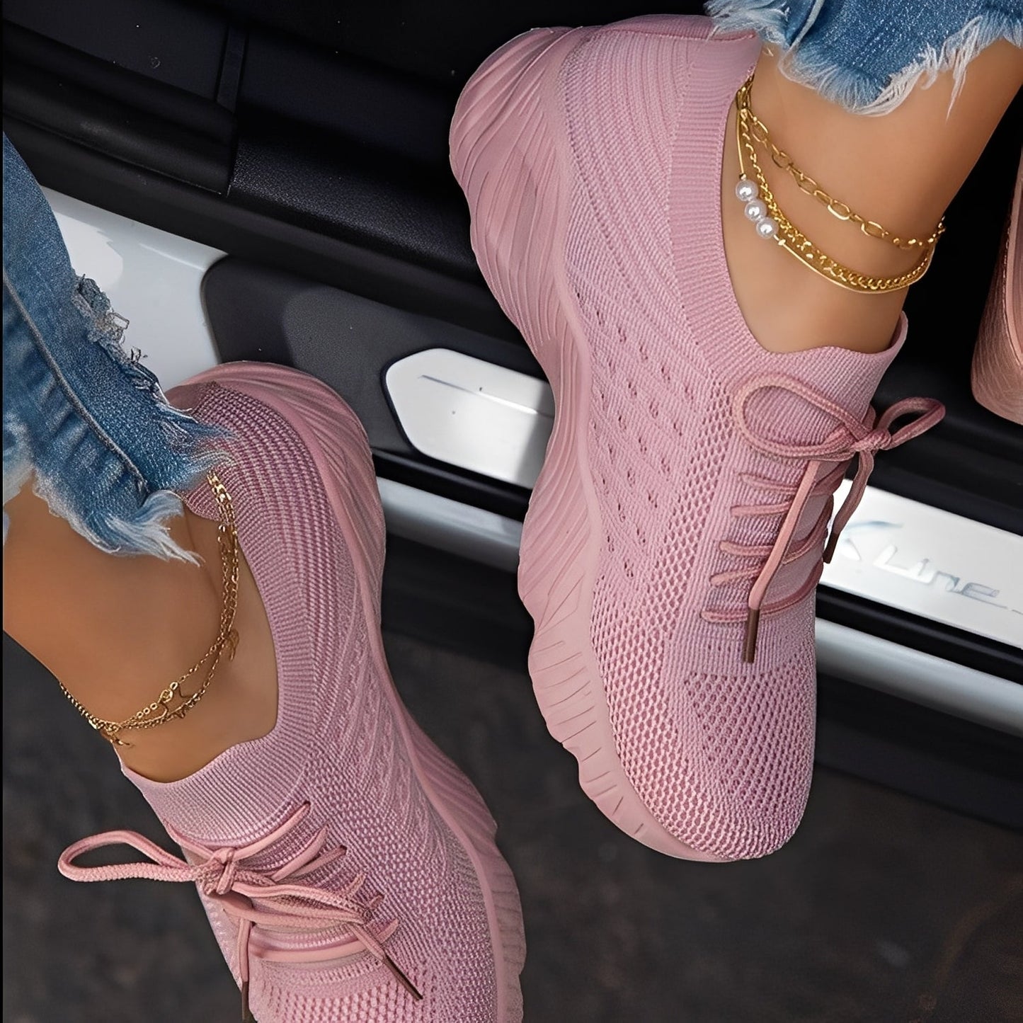 Eleanore - Freizeitschuhe für Damen mit robusteren Gummisohlen