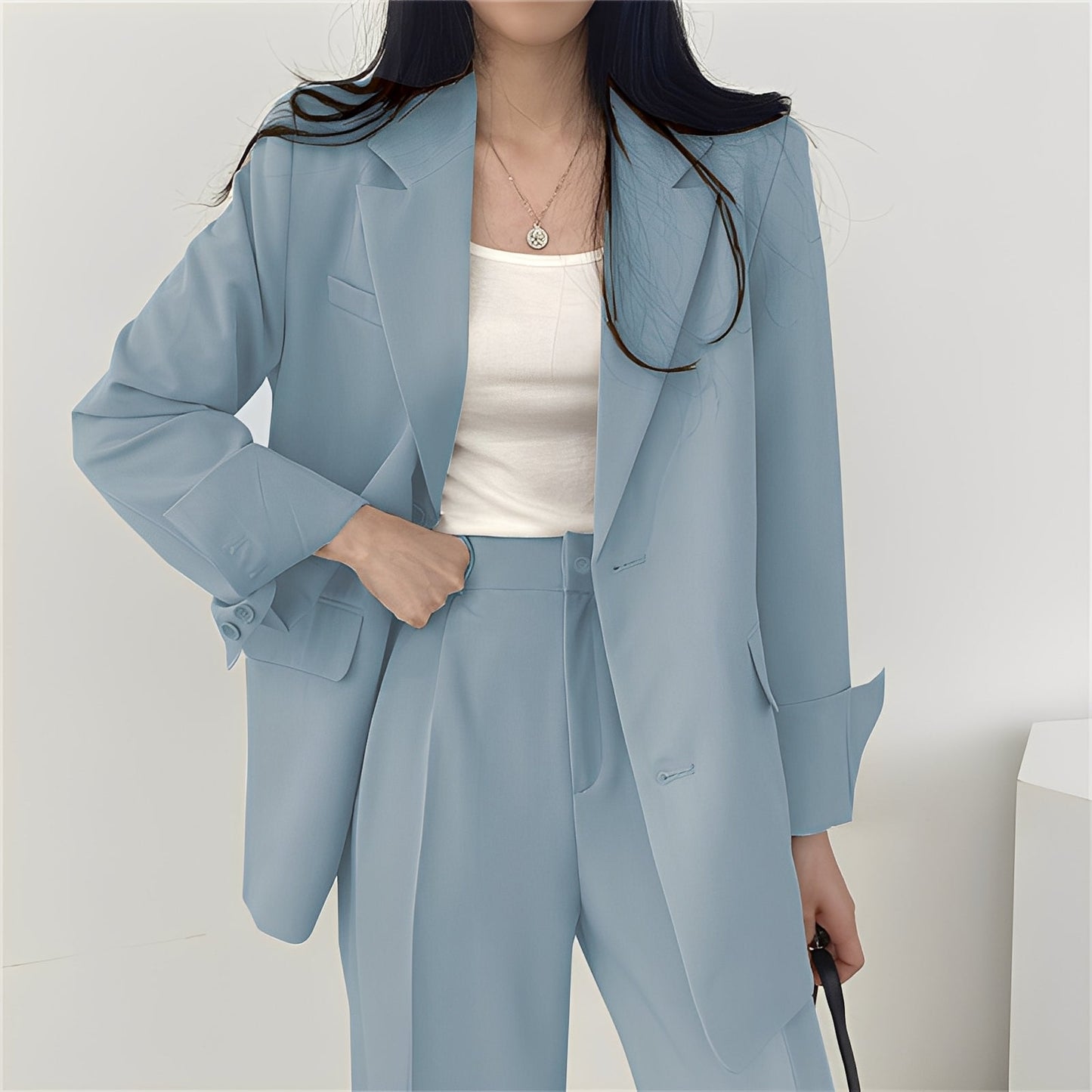 Alethea - Elegantes Set mit entspannter Jacke und Hose für Damen