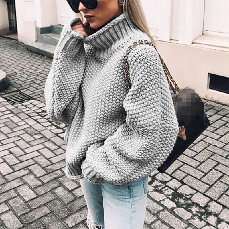 Brooke – Sehr dicker Rollkragenpullover