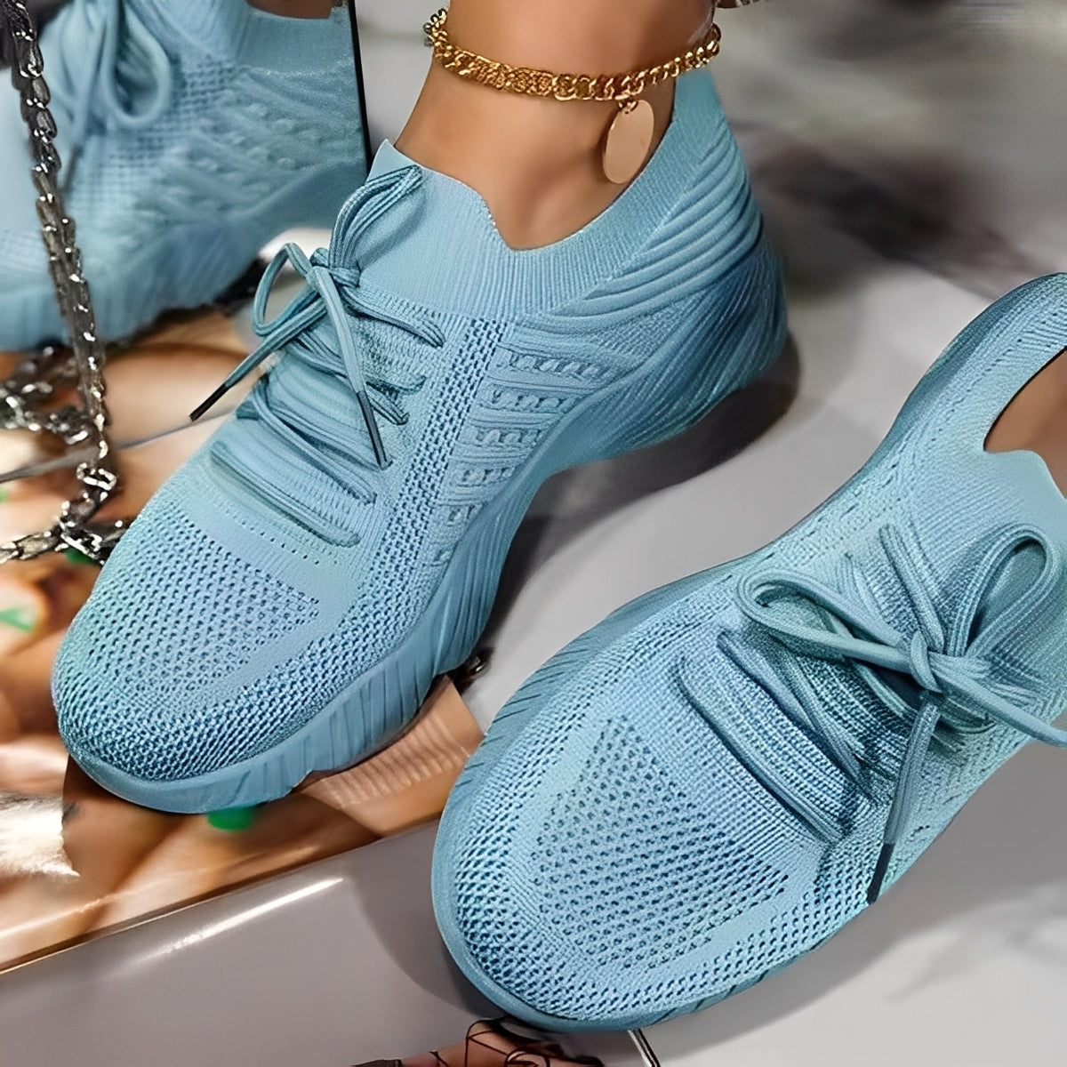 Eleanore - Freizeitschuhe für Damen mit robusteren Gummisohlen