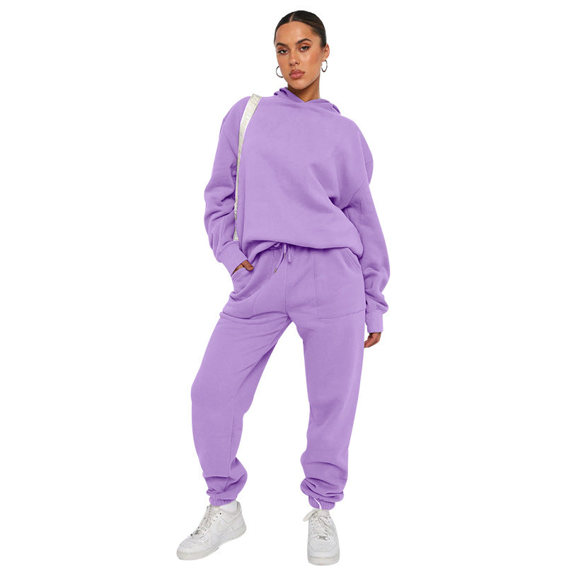 Minerva - Komfortables Hoodie-Trainingsanzug-Set für Frauen