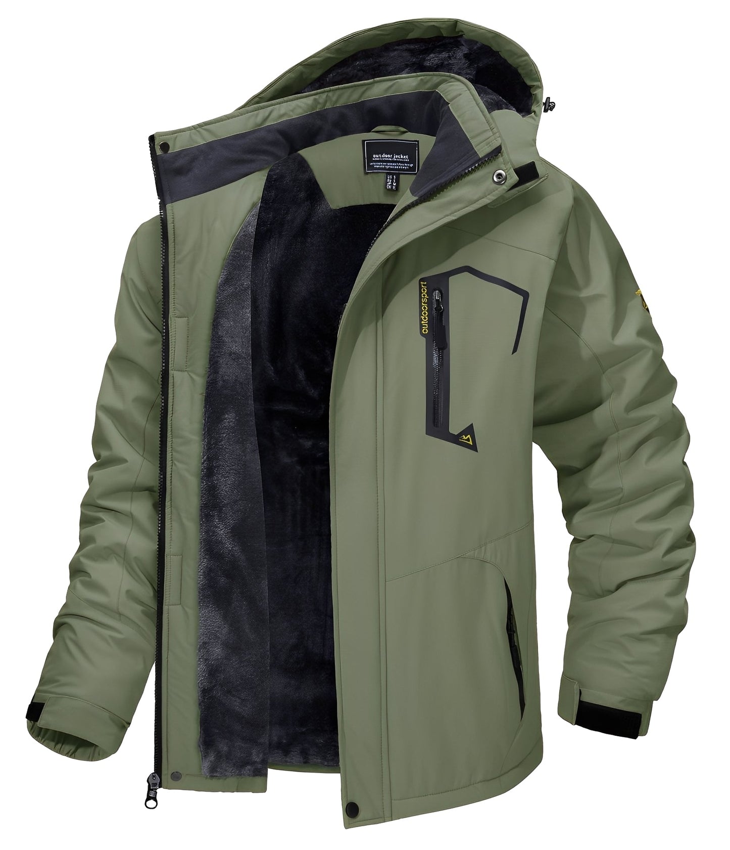 Marvyn - Moderne Männerjacke, wetterfest