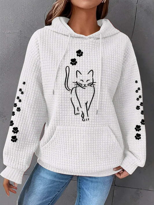 Berenice - Gedruckter Damen-Hoodie für Komfort