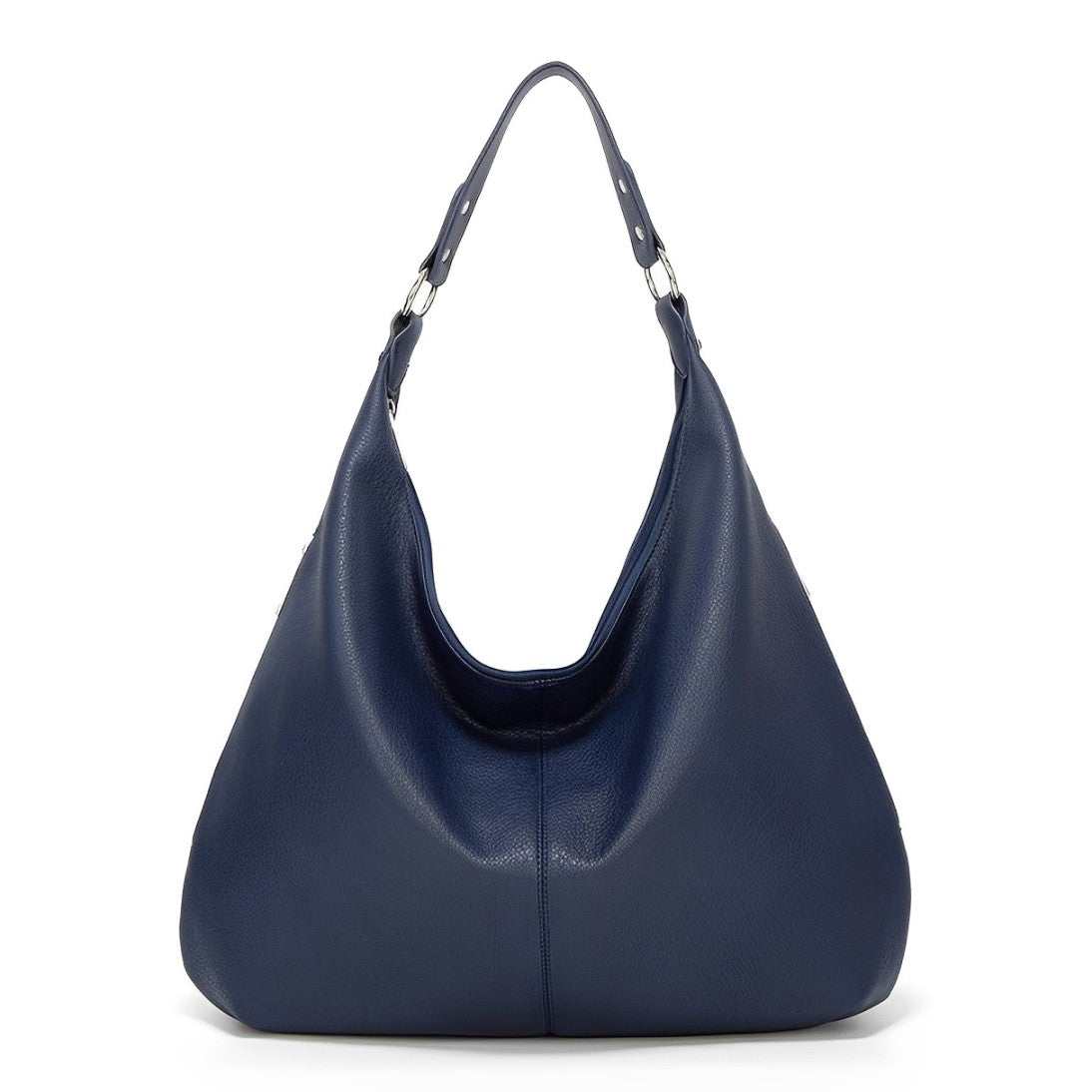 Alva – Große einfarbige Schultertasche