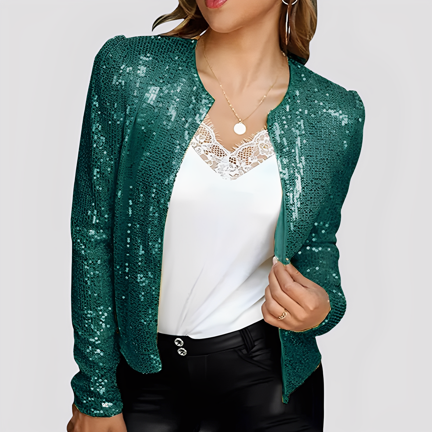 Shannen - Schicker Damenblazer mit Glanz