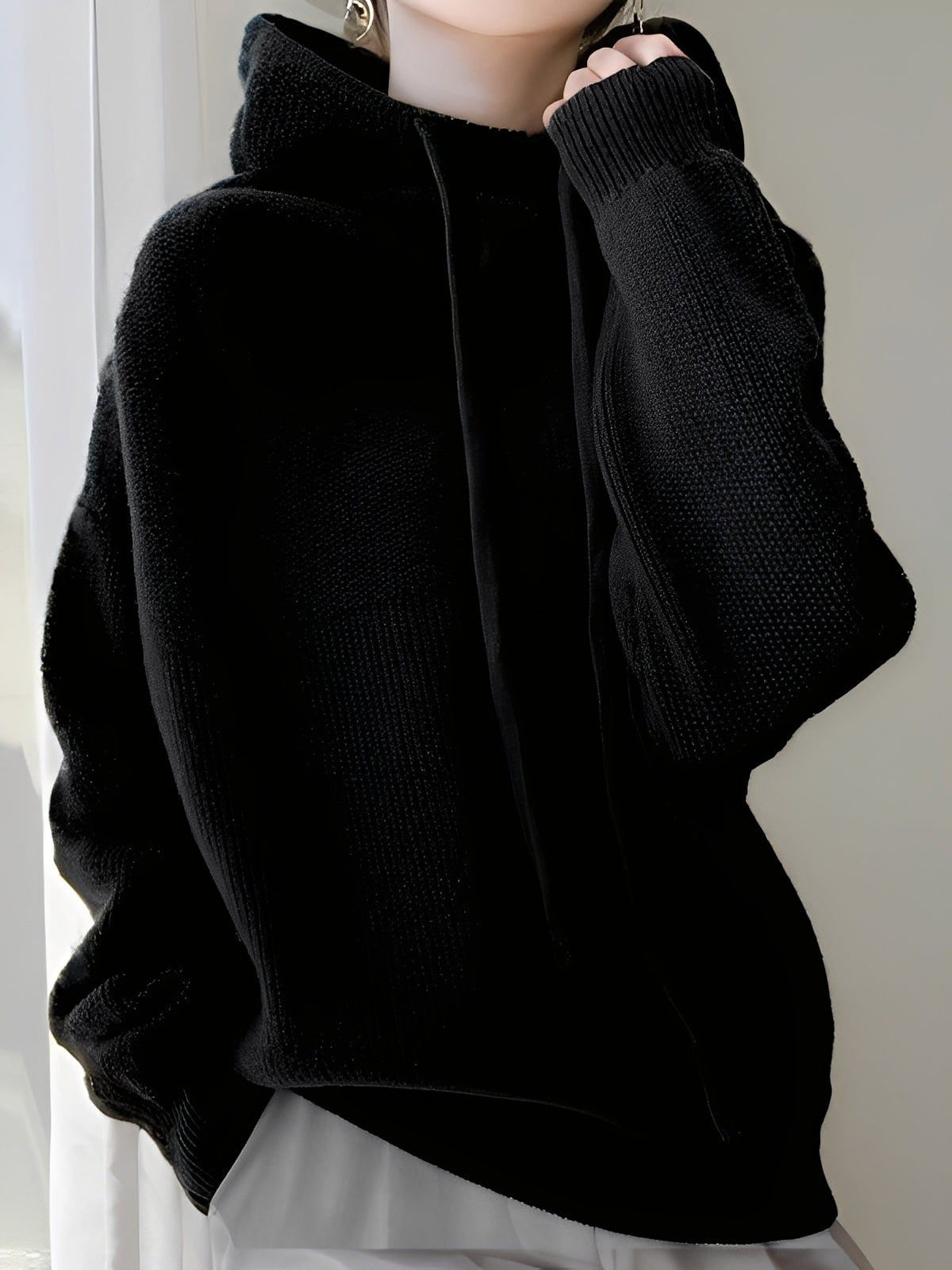 Roxane - Bequemer Damen-Hoodie aus Wolle