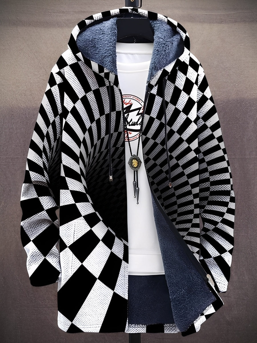 Trenton - Modische Herrenjacke mit Kapuze und Design