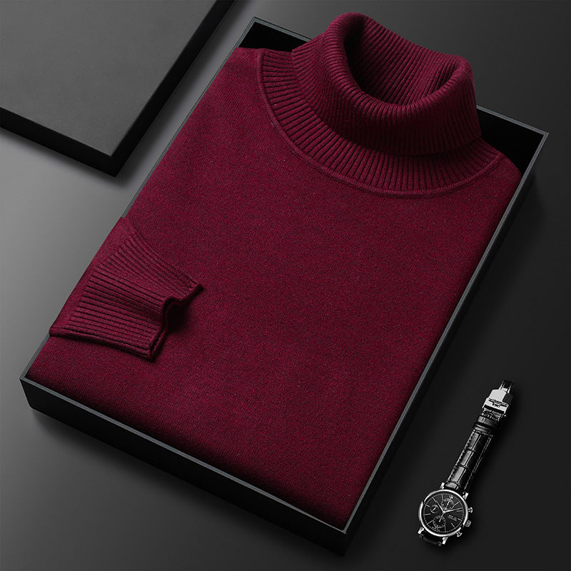 Gareth - Retro-Rollkragenpullover für Männer