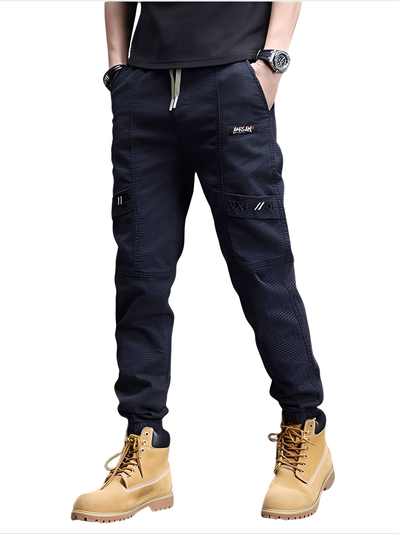 Alvin - Moderne Jogginghose mit Stretch und Kordelzug für Herren