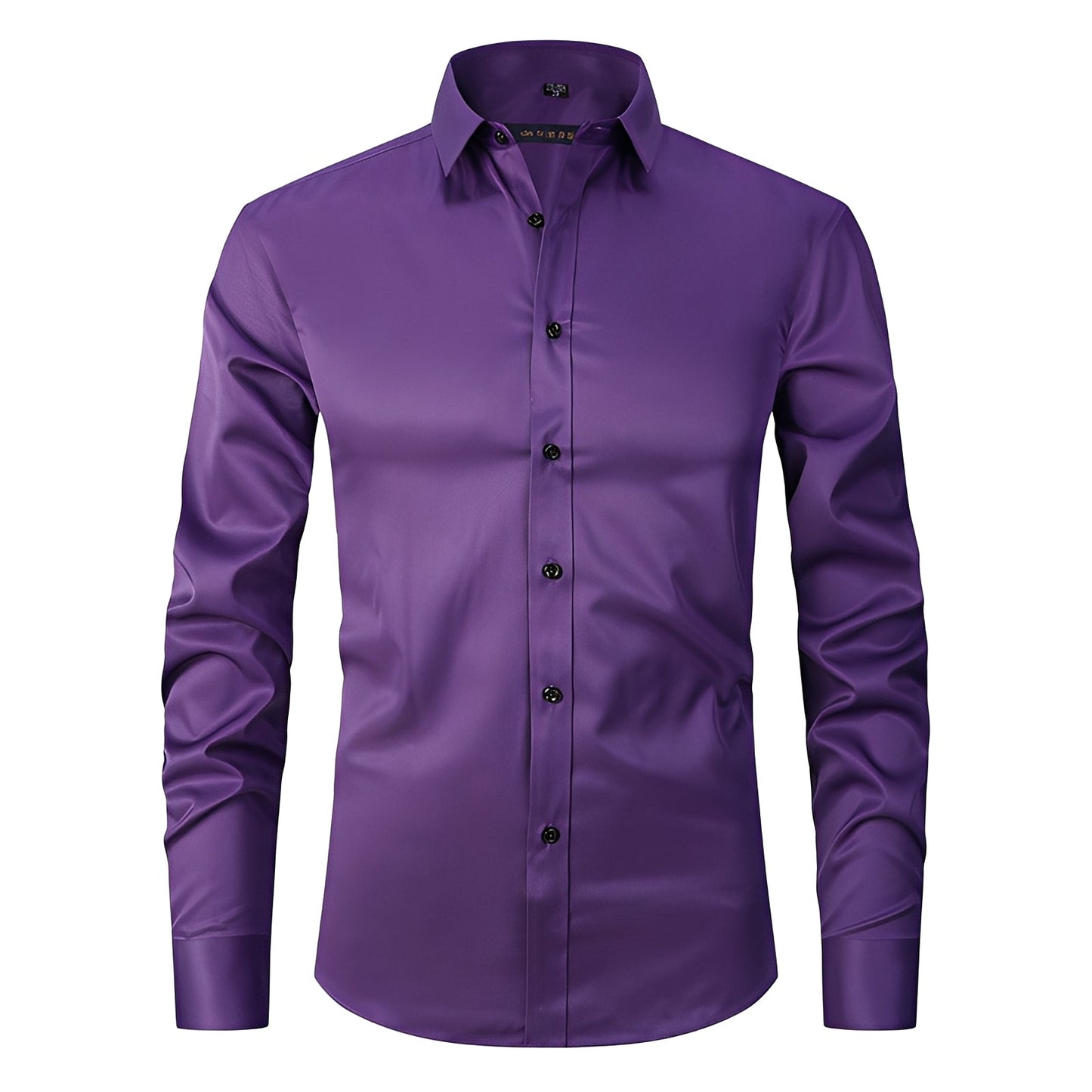 Elton - Enges Stretch-Shirt für Herren