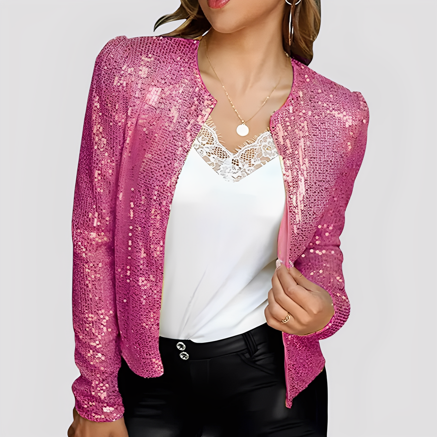 Shannen - Schicker Damenblazer mit Glanz