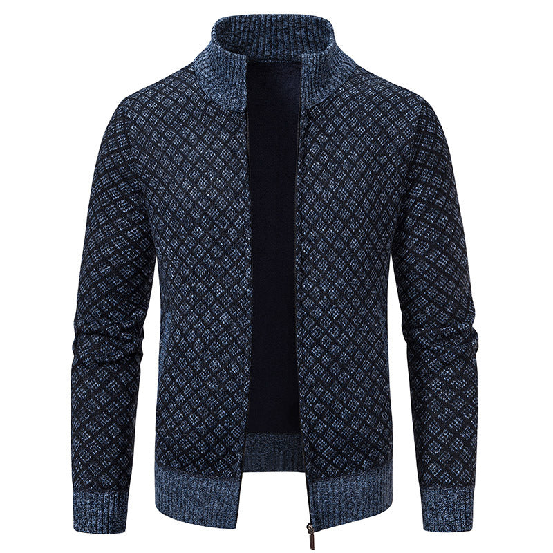Gerald - Trendige Herren-Karojacke mit Reißverschluss