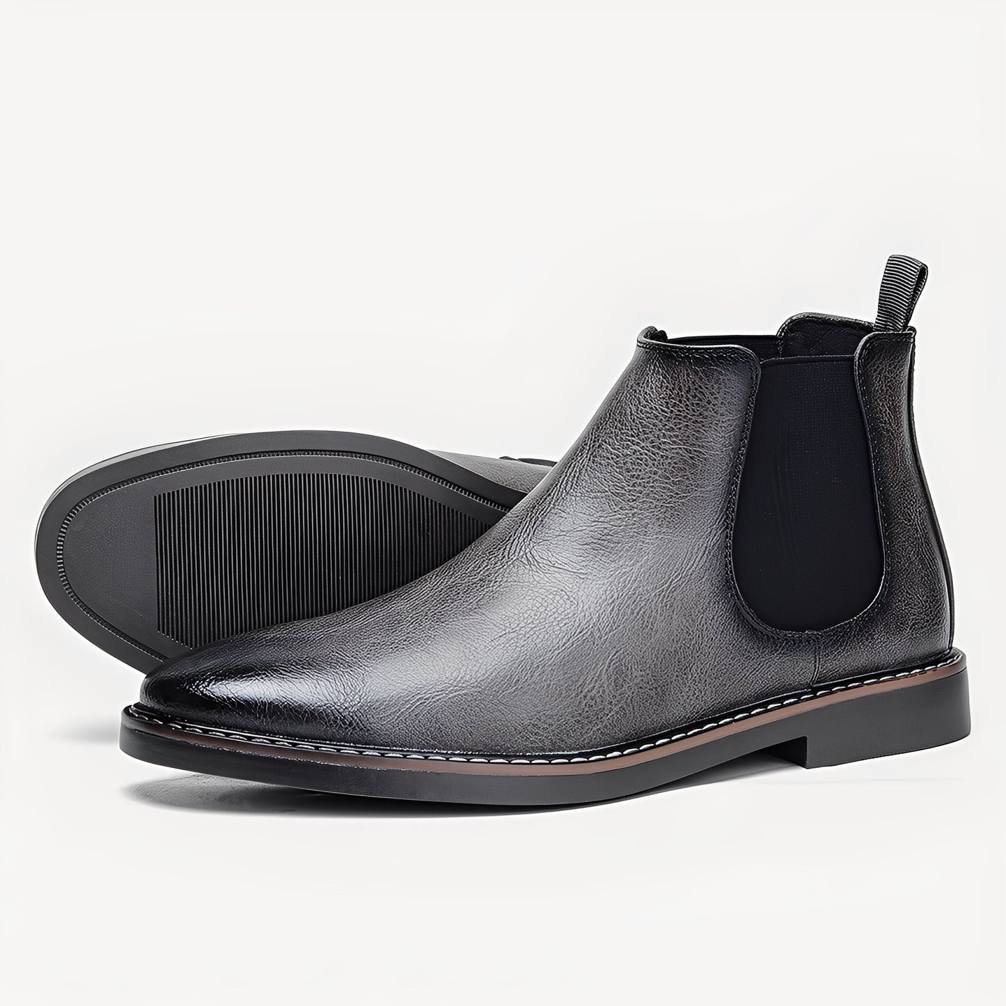 Clifton - Klassische Chelsea-Boots aus Leder für Herren