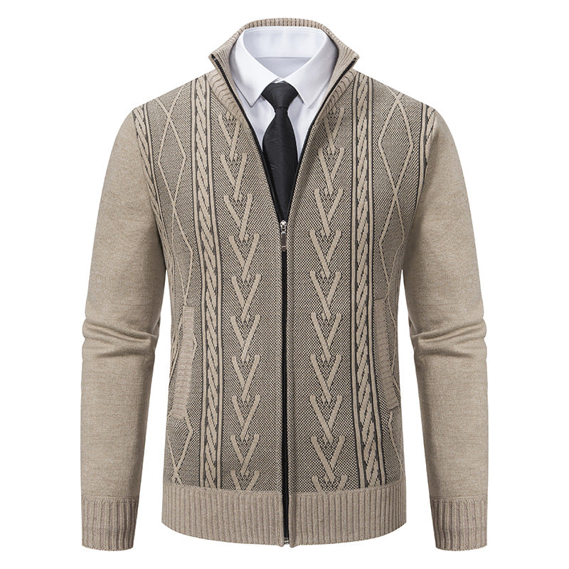 Stafford - Schicke Herrenjacke mit Zipper