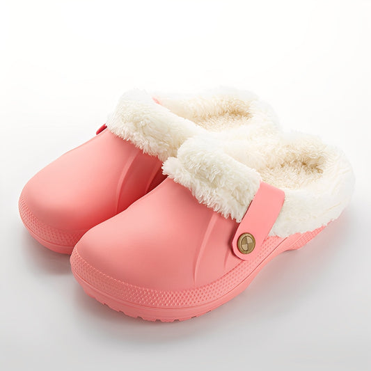 Melba - Damenclogs mit kuscheligem Fleecefutter