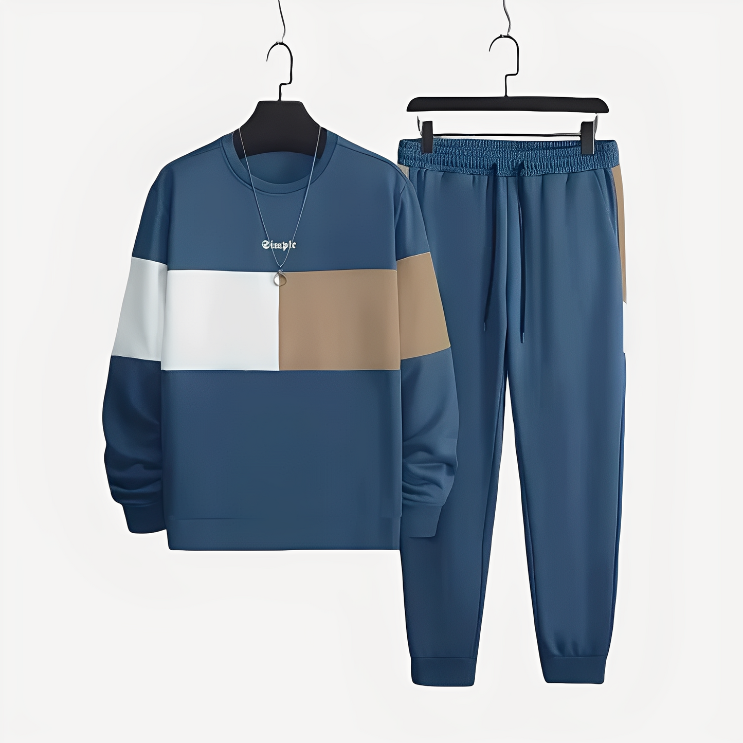 Charlton - Stilvolles Herren-Sportset mit Farbblock-Design