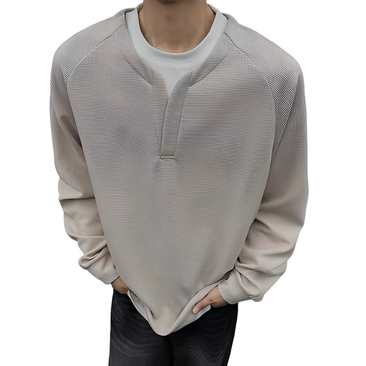 Dayton - Stilvoller Herrenpullover mit eleganter Waffelstruktur