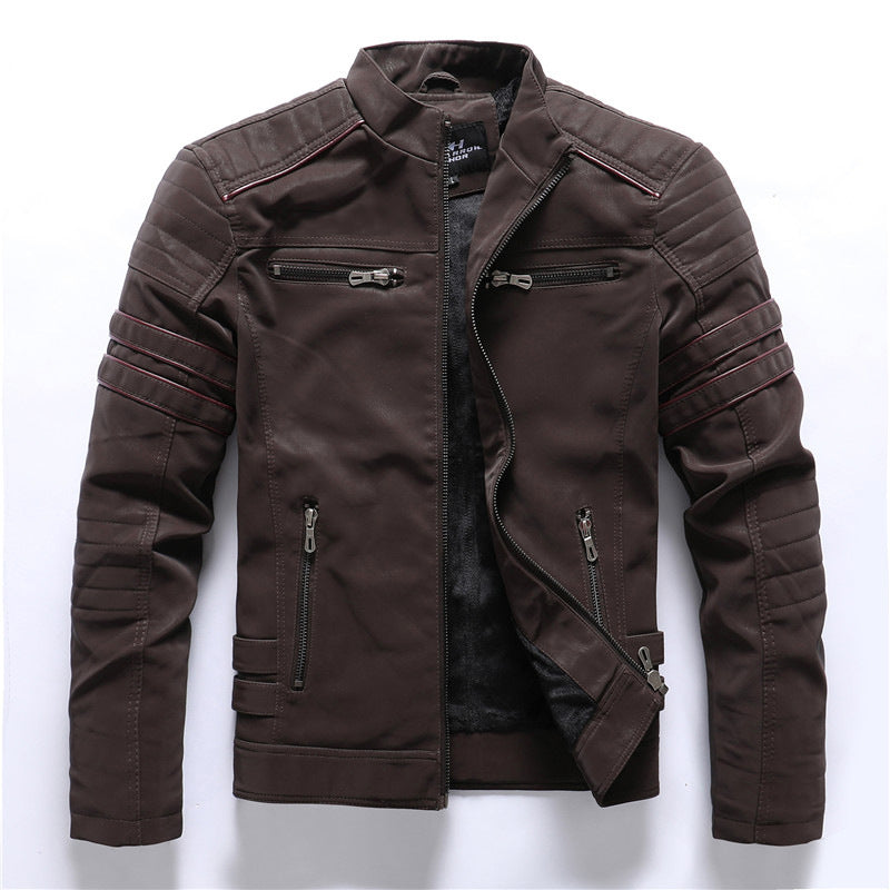 Bastian – Biker-Jacke mit Zipper