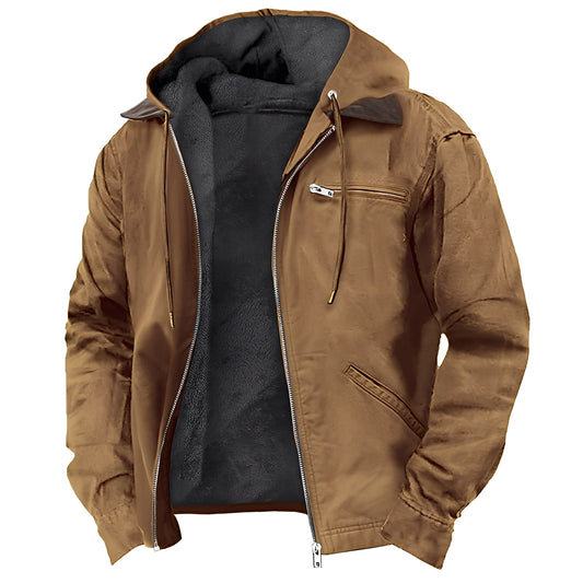 Wallace - Moderne Herren-Kapuzensweatjacke mit Taschen