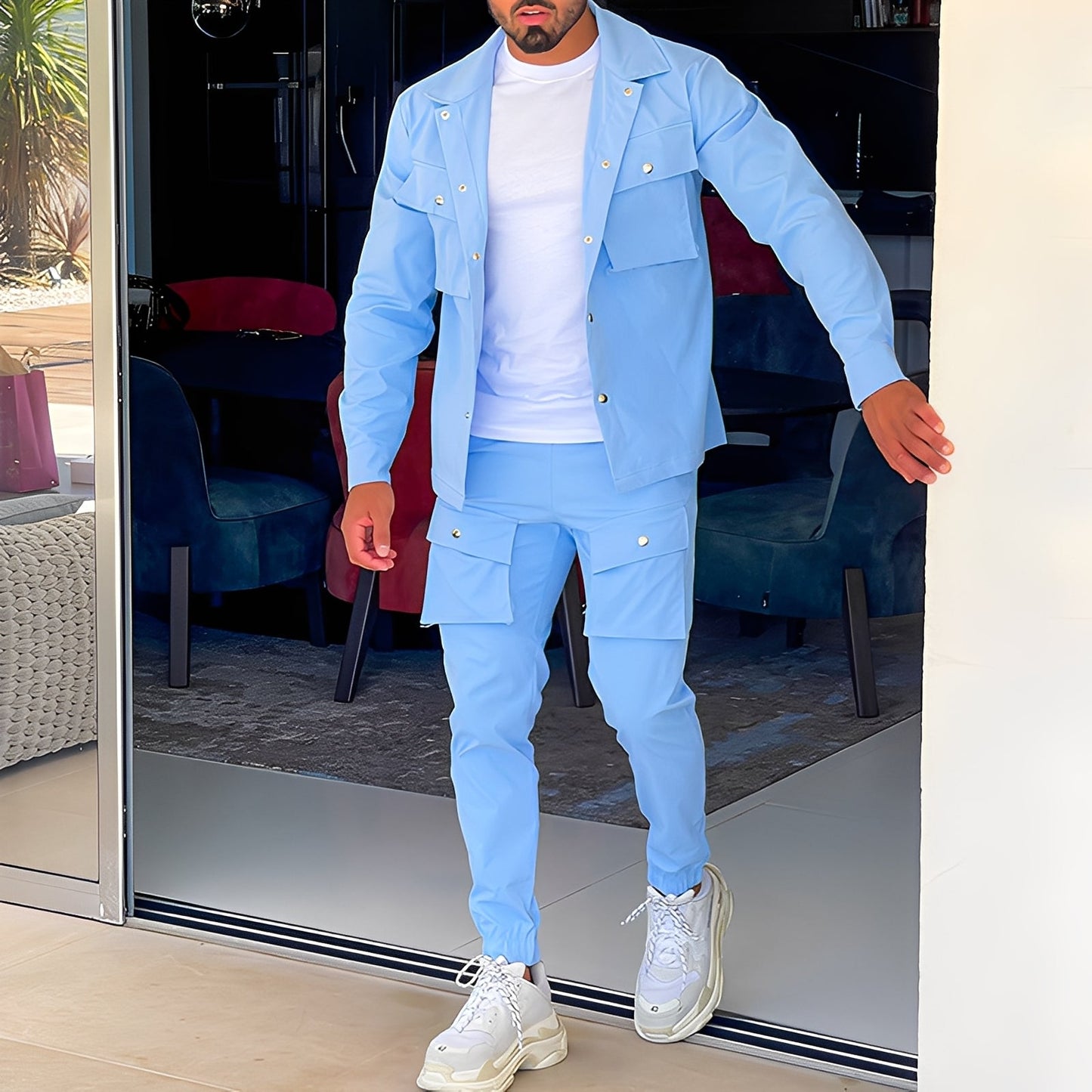 Neville - Elegantes Cargo-Set für Männer
