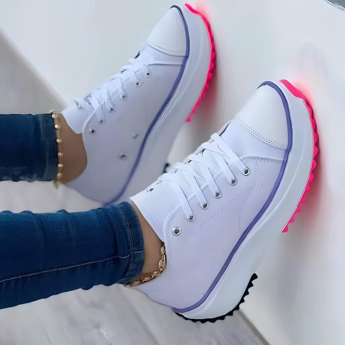 Mellony - Gemütliche Damenschuhe mit dicker Sohle