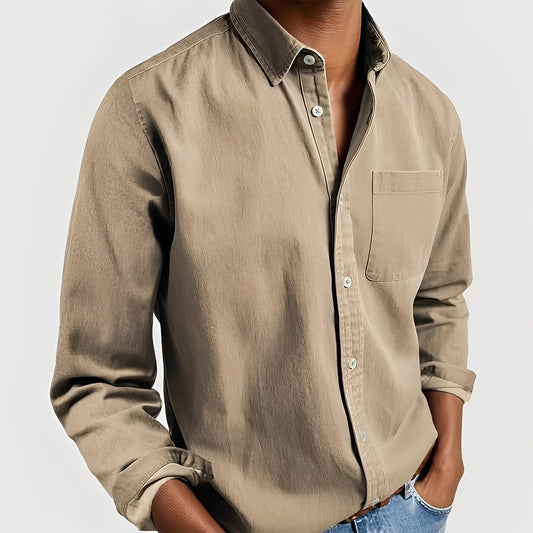 Tanner - Herren-Freizeit-Shirt mit Tasche