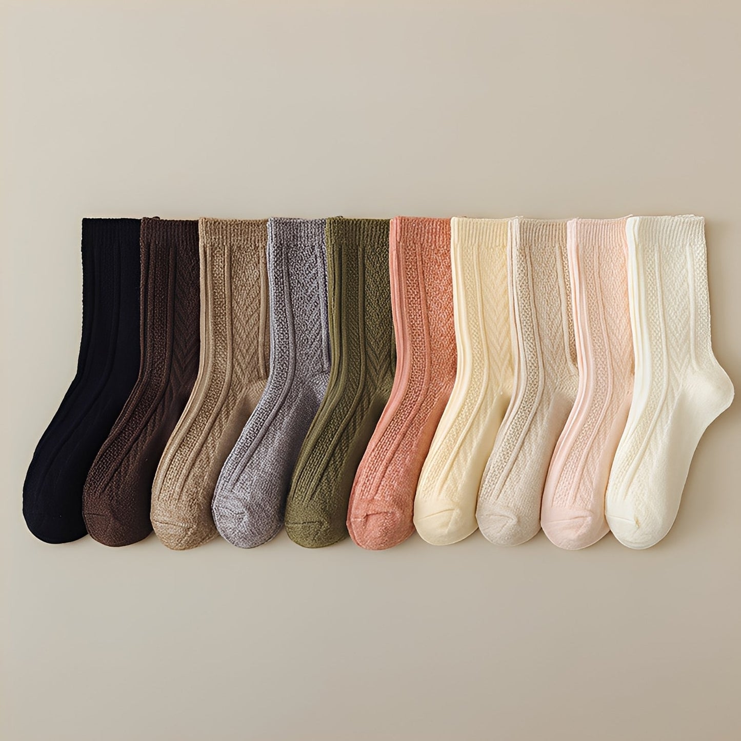 Marcelyn - Moderne, dicke und warme Wollsocken für Frauen