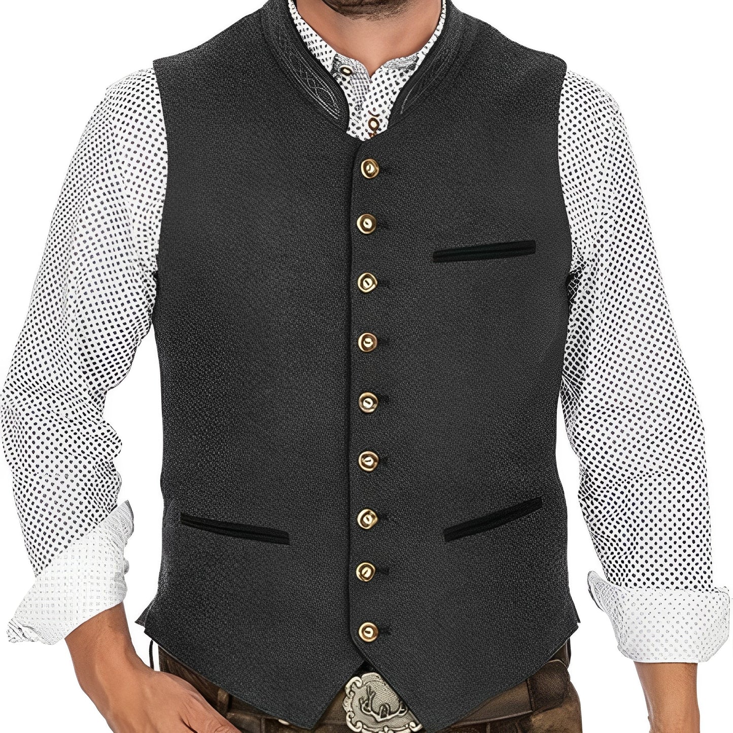 Shelton - Trendige Herrenweste für das Oktoberfest